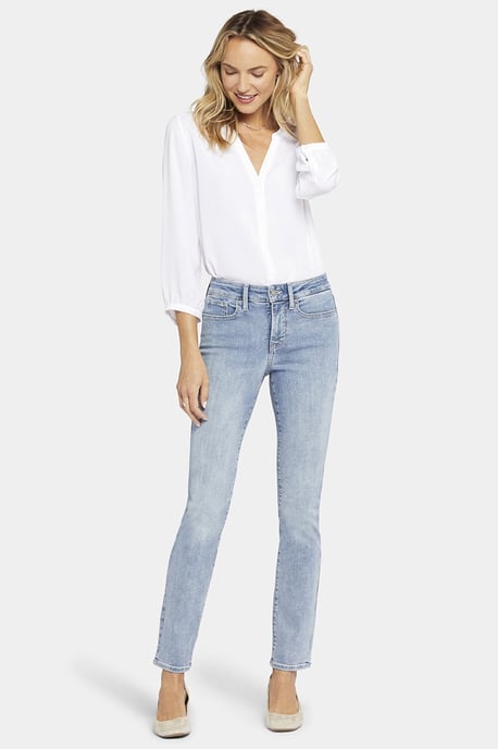 Sheri Slim Jeans Lichtblauw Premium Denim (Lang) - Image 1