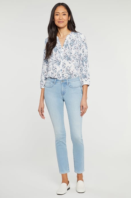 Alina Strakke Jeans Lichtblauw Premium Denim - Image 4