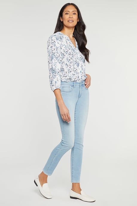 Alina Strakke Jeans Lichtblauw Premium Denim - Image 5
