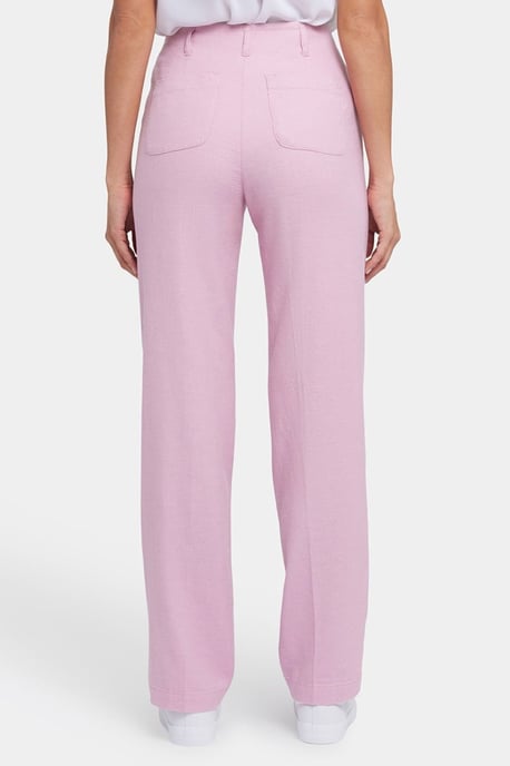 Marilyn Rechte Broek In Stretch Linnen - Image 1