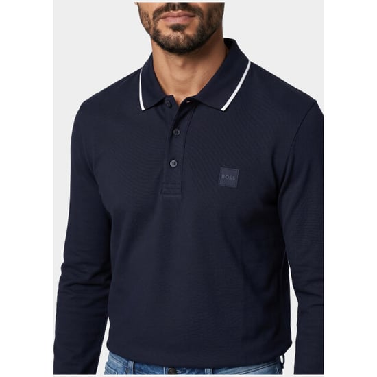 Boss Orange Polo korte mouw passerfordlong 10280967 01 50566186/404 - Image 3