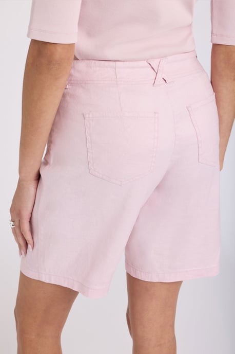 5-Pocket Bermuda Shorts In Stretch Linnen - Image 5