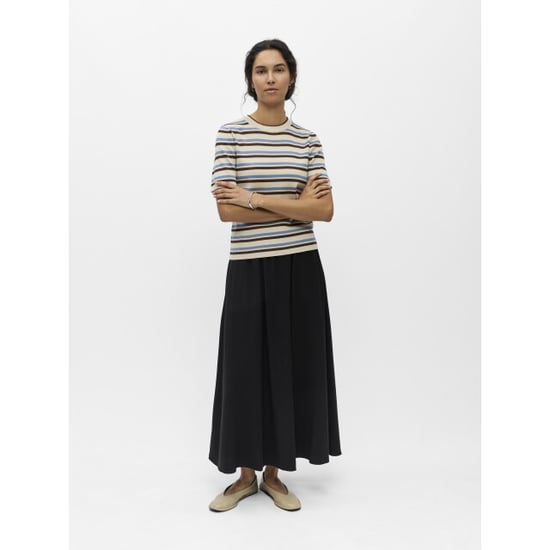 Object objester s/s new knit pullover noos 23043510 sandshell stripes - Image 3