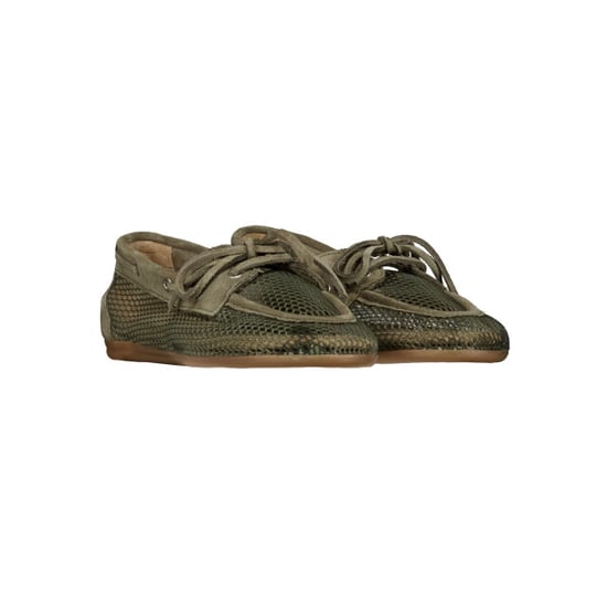posa Pw110 loafers boat loafer mesh suede - Image 3