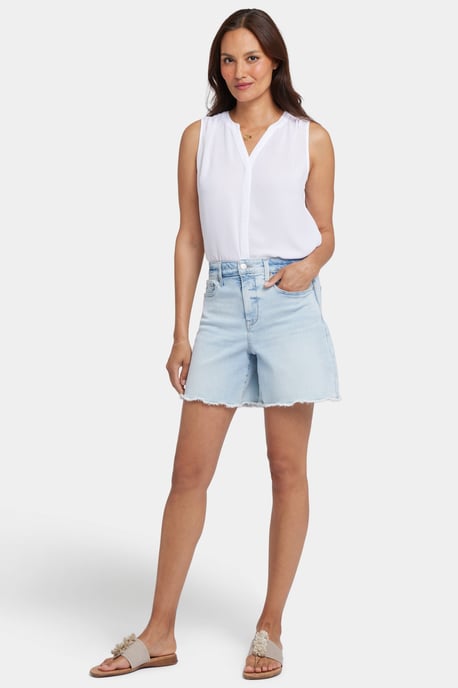 Berkyn Relaxed Denim Shorts Met Super Hoge Taille - Image 1
