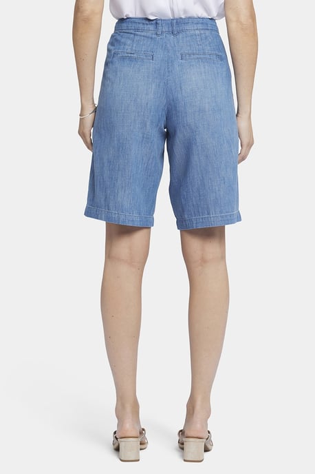 Ontspannen Denim Bermuda Shorts Met Hoge Taille - Image 2
