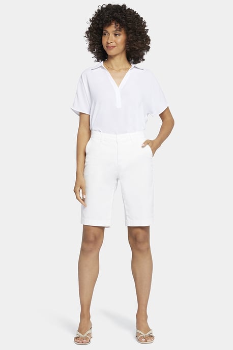 Bermuda Shorts In Stretch Twill - Image 1
