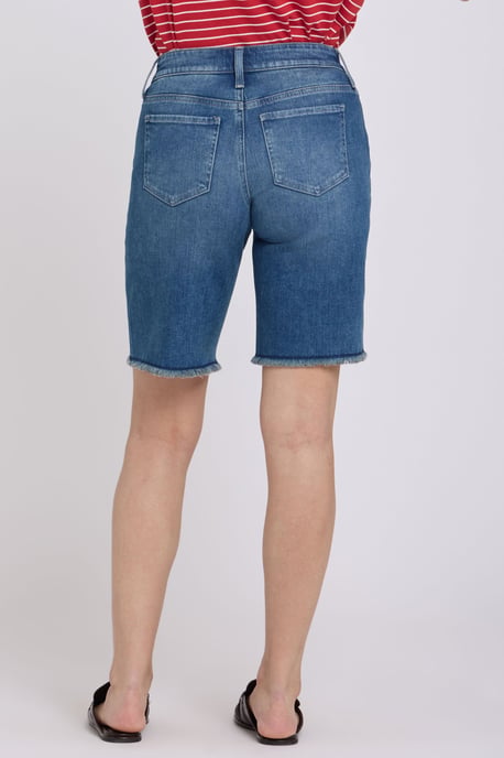 Boyfriend Denim Shorts In Re-New Denim - Image 2