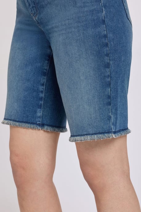 Boyfriend Denim Shorts In Re-New Denim - Image 5