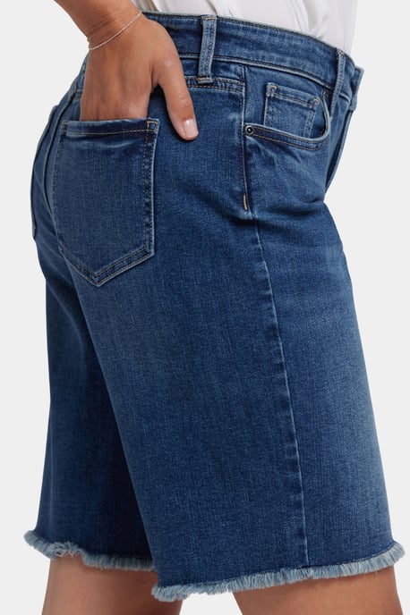 Lilly Denim Shorts Met Rafelige Zooms - Image 4