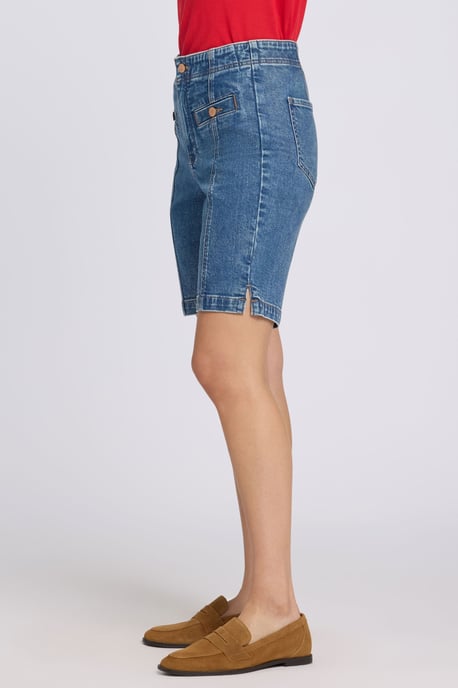 Ella Denim Shorts met Hoge Taille - Image 3