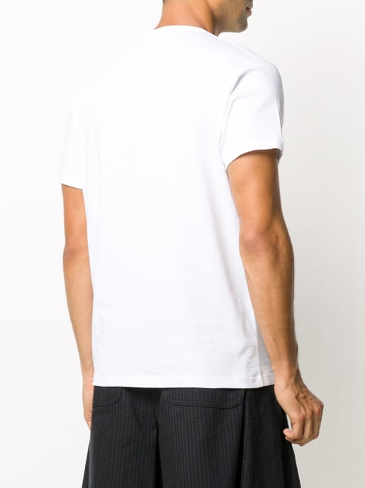 Anagram Embroidered Logo T-Shirt in White - Image 4