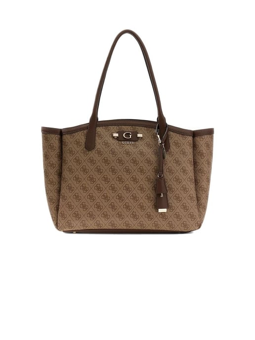 Guess Tote Bag Latte Logotyp - Image 1