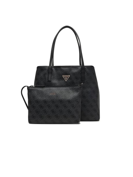 Guess Tote Bag Coal Logo - Image 1