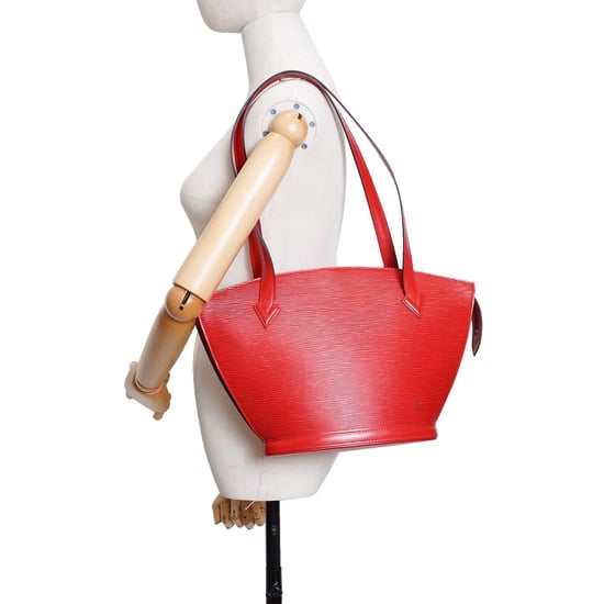 Louis Vuitton Vintage Leather Shoulder Bag Saint Jacques - Image 2