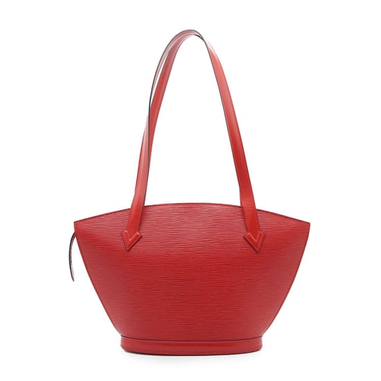 Louis Vuitton Vintage Leather Shoulder Bag Saint Jacques - Image 3