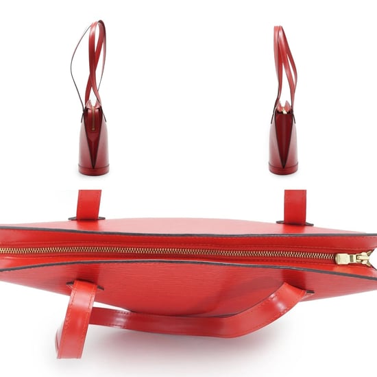 Louis Vuitton Vintage Leather Shoulder Bag Saint Jacques - Image 6
