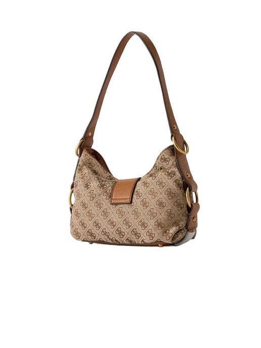Guess Schoudertas Latte Logo/Cognac - Image 2