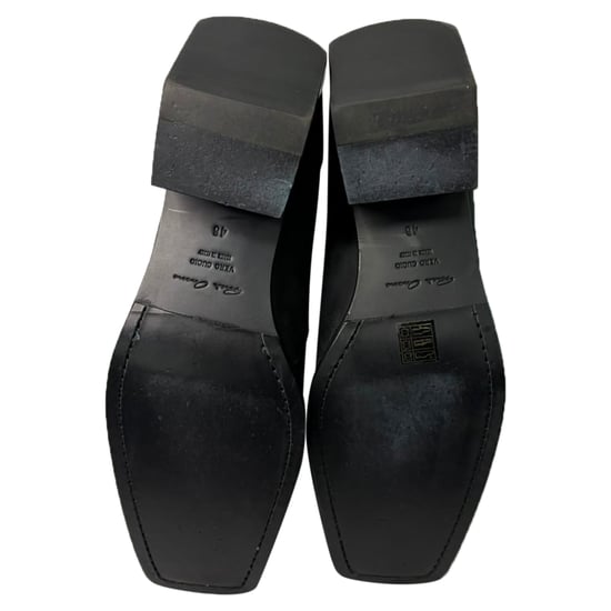 Rick Owens Heeled Ankle Boots in Black Calf Leather - Image 4