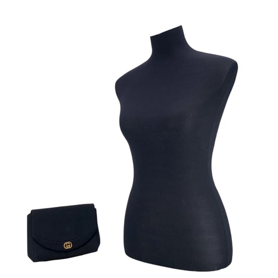 Gucci Vintage stoffen clutch GG - Image 3
