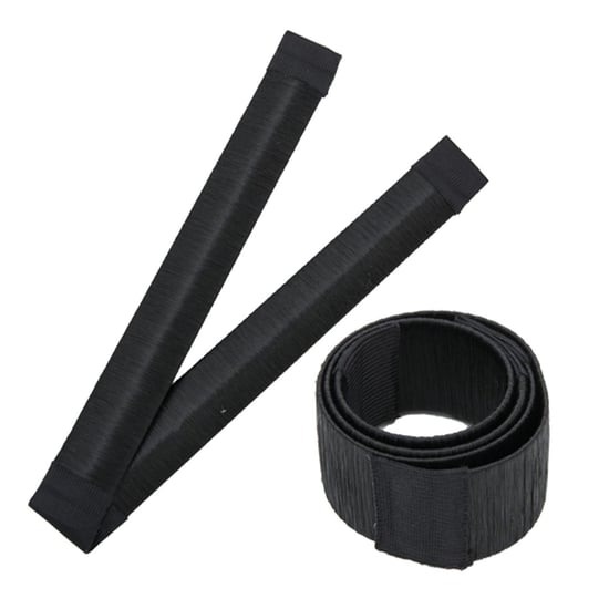 Aquarius Hair Bun Maker Donut Ring Black Lightweight Easy Updo Styling Tool Ring - Image 1