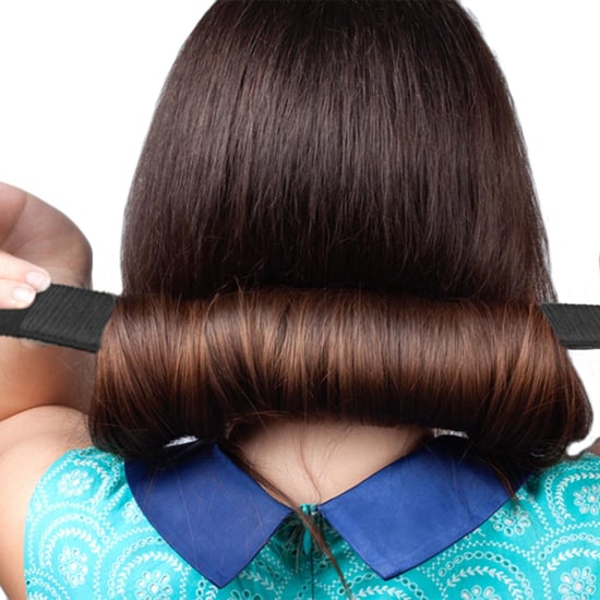 Aquarius Hair Bun Maker Donut Ring Black Lightweight Easy Updo Styling Tool Ring - Image 5