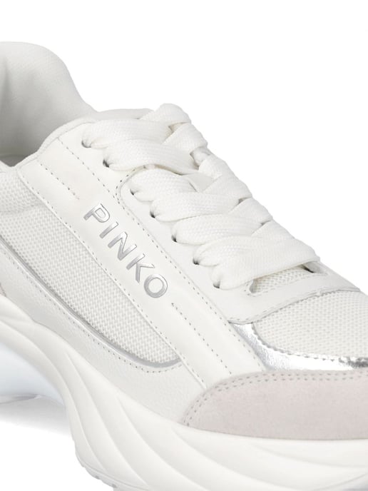 Pinko Sneakers Vit/Silver - Image 4