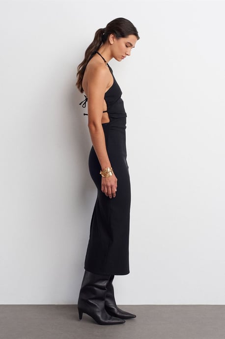 Halternekk Bodycon Midi-jurk - Image 5