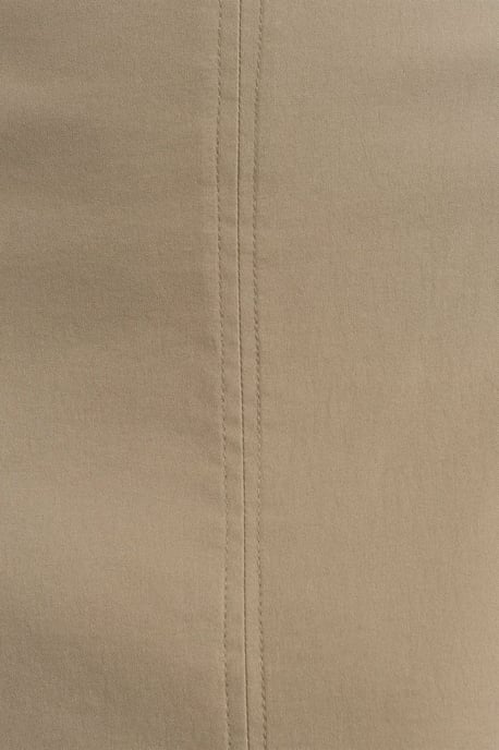 Strapless Aansluitende Midi-jurk met Splits - Image 4