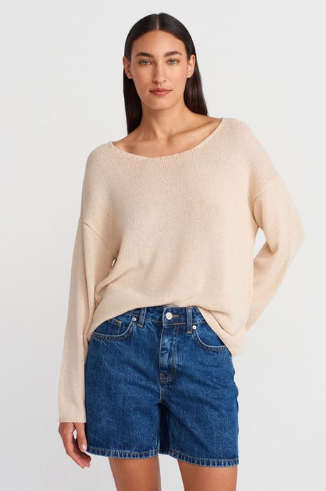 Dames Ribbeltrui met Bootcut-Hals - Image 1