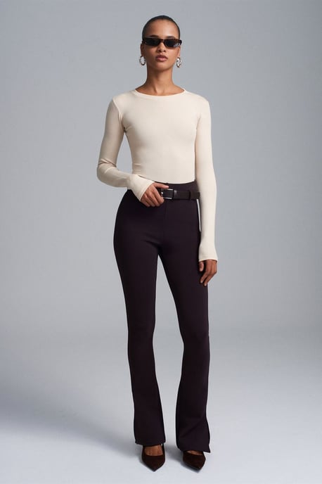 Slim Fit Crew Neck Jersey Romper - Image 4