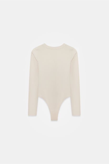 Slim Fit Crew Neck Jersey Romper - Image 6