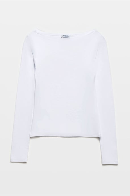 Dames Slim-fit Bootnek Langsleeve Blouse - Image 5