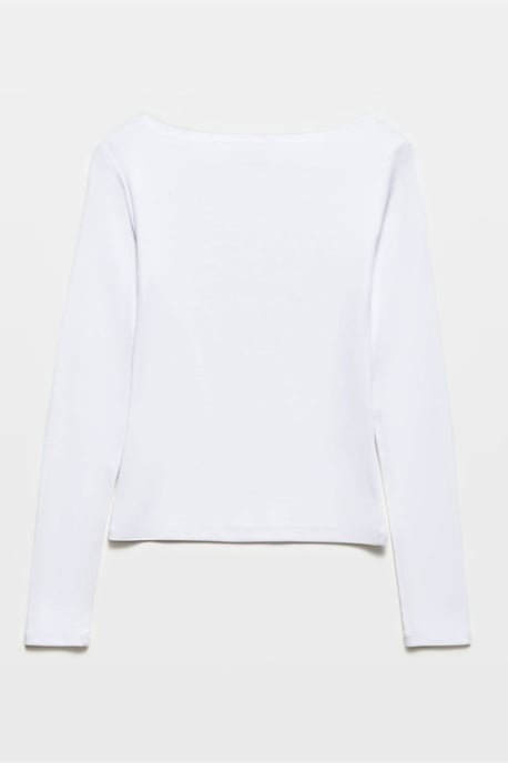 Dames Slim-fit Bootnek Langsleeve Blouse - Image 6