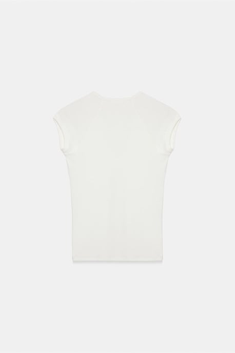 Slim Fit Crop Jersey Top - Image 6