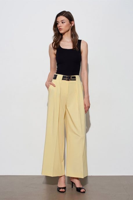 Aansluitend Mouwloze Katoenmix Cami Blouse - Image 4