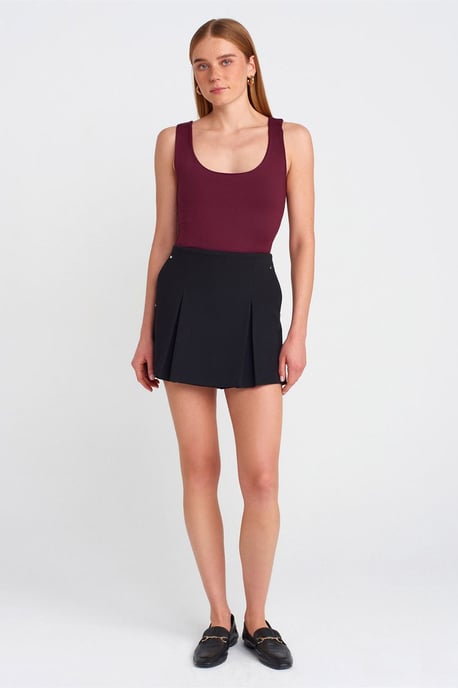 Mouwloze Blouse met Vierkante Halslijn in Slank Model - Image 3