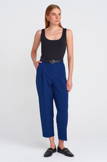 Ärmlös Blus i Slim Fit med Fyrkantig Halsringning - Image 3