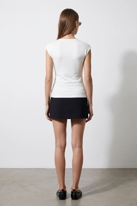 Dames Slim Fit Wikkelblouse - Image 3