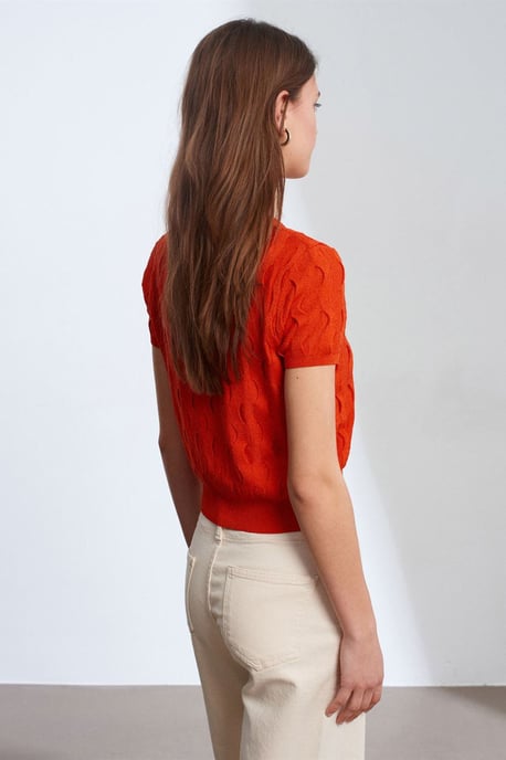 Gepubliceerd Ribbelcrop Blouse - Image 2
