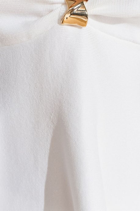 Naadloze Halter Peplum Blouse - Image 4