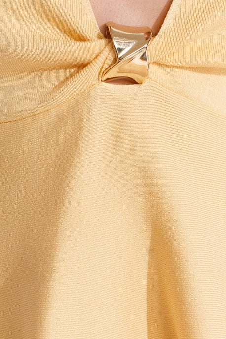 Naadloze Halter Peplum Blouse - Image 4