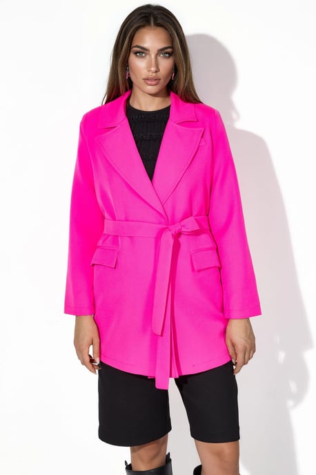 Kort bälte med sjalkrage-blazer - Image 5