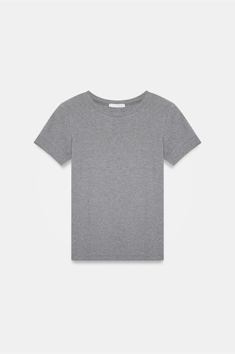 Dames Slim Fit Crew Neck T-Shirt - Image 5