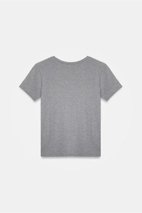 Dames Slim Fit Crew Neck T-Shirt - Image 6