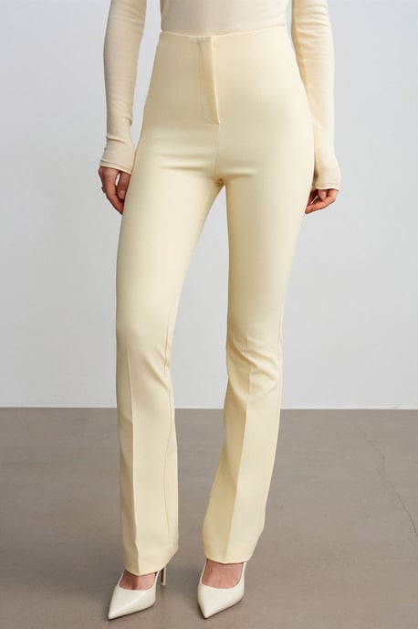 Women's Straight-leg Crepe Trousers - Image 4
