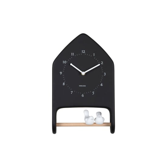 Karlsson wall clock love birds - Øcm - Image 2