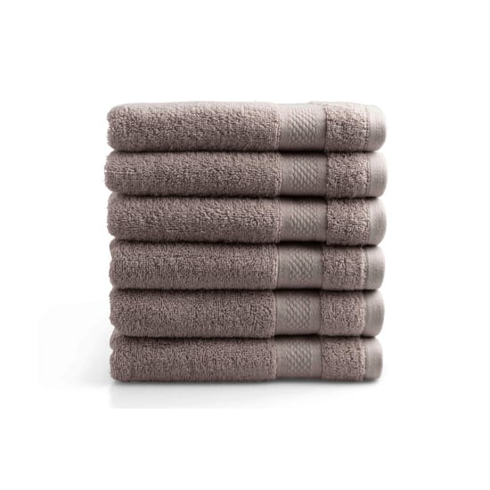 DoubleDry Hotel handdoeken 50 x 100 cm – set van 6 – 100% katoen 500 g/m2 – - Image 5