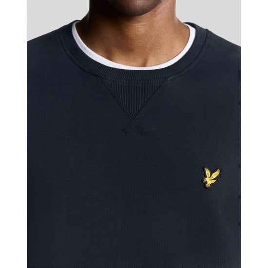 Lyle and Scott Ml424v crew neck sweat dark navy z271 sweater - Image 4