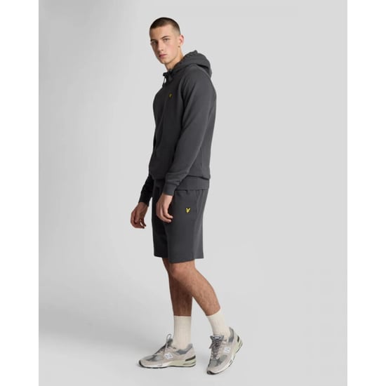 Lyle and Scott Ml414vog sweat short gunmetal w635 short - Image 4